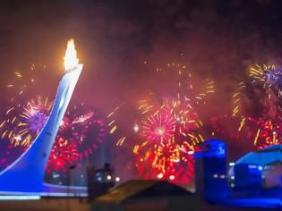 Φωτογραφία για Στην Ιστορία οι 22οι Χειμερινοί Ολυμπιακοί Αγώνες - Φαντασμαγορική η τελετή λήξης