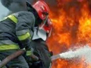 Φωτογραφία για ΣΥΜΒΑΙΝΕΙ ΤΩΡΑ: Στις φλόγες εργοστάσιο κοντά στο Μοσχοχώρι Λαμίας