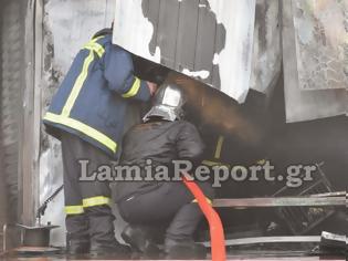 Φωτογραφία για Τέθηκε υπό έλεγχο η πυρκαγιά στο εργοστάσιο στο Μοσχοχώρι [Video - Photos]