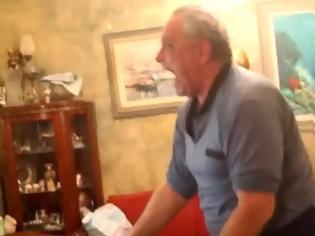 Φωτογραφία για Δείτε βίντεο 60χρονου πως πανηγυριζεί για τη νίκη του Παναθηναϊκού