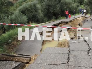 Φωτογραφία για Βούναργο Ηλείας: Ανυπολόγιστες καταστροφές από την κακοκαιρία – Βούλιαξαν δρόμοι και δεξαμενές