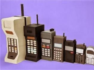 Φωτογραφία για Η εξέλιξη των κινητών τα τελευταία 40 χρόνια!(BINTEO)