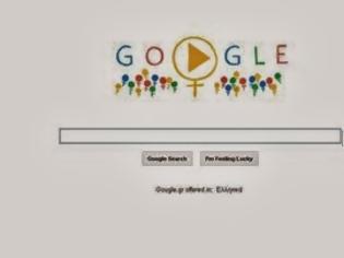 Φωτογραφία για Αφιερωμένο στις γυναίκες το σημερινό doodle της Google