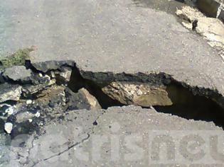 Φωτογραφία για «Πληγωμένο» το οδικό δίκτυο στην ορεινή Ηλεία