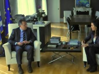Φωτογραφία για Συνάντηση Κουμουτσάκου με Υπουργό Τουρισμού, κα Όλγα Κεφαλογιάννη