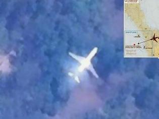 Φωτογραφία για Φωτογραφία από δορυφόρο φέρεται να «απαθανατίζει» το μοιραίο Boeing