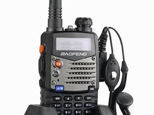 Φωτογραφία για BaoFeng UV-5R 136-174/400-480 MHz Dual-Band DTMF CTCSS DCS FM Ham Two Way Radio