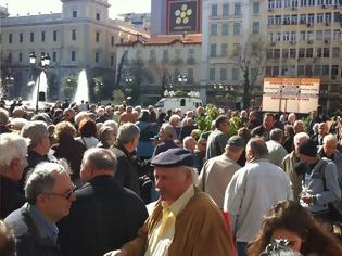 Φωτογραφία για Συγκέντρωση διαμαρτυρίας συνταξιούχων στην Κοτζιά