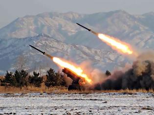Φωτογραφία για Εκτόξευση 30 πυραύλων μικρού βεληνεκούς» από τη Β. Κορέα