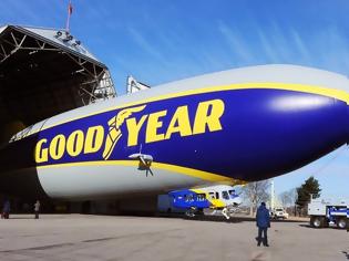 Φωτογραφία για Πως φτιάχτηκε το εντυπωσιακό νέο Zeppelin της Goodyear;