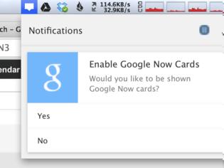 Φωτογραφία για Η υπηρεσία Google Now έφτασε στο Chrome browser
