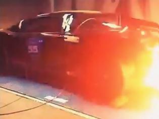Φωτογραφία για Η Ρώσικη Lamborghini των 2.000hp ουρλιάζει βγάζοντας φωτιές στο δυναμόμετρο [Video]