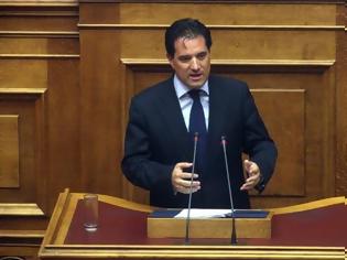 Φωτογραφία για Η «περηφάνια» του 'Αδωνι για το σ/ν και η απαξίωση προς τους βουλευτές