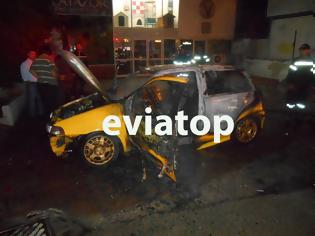 Φωτογραφία για Χαλκίδα: Άγιο είχε ο οδηγός του αυτοκινήτου