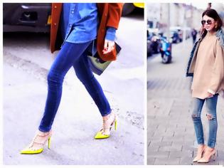 Φωτογραφία για Style Tips: Τα σωστά παπούτσια για 6 διαφορετικές εκδοχές του τζην παντελονιού