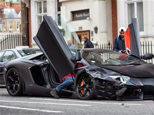 Φωτογραφία για Πως μία Lamborghini Aventador 300.000 λιρών έγινε… παλιοσίδερα