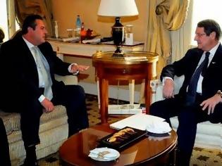 Φωτογραφία για Δήλωση Καμμένου μετά τη συνάντηση του με τον πρόεδρο της κυπριακής δημοκρατίας Νίκο Αναστασιαδη για το κυπριακό και την υπόθεση Μπαλτάκου