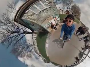 Φωτογραφία για Δείτε βίντεο από μια καταπληκτική βόλτα 360° με το ποδήλατο