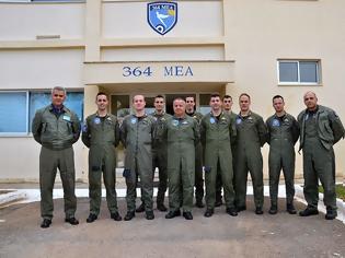 Φωτογραφία για Τελετή Αποφοίτησης της 5ης Σειράς Εκπαιδευομένων της Ιταλικής Αεροπορίας στην 364ΜΕΑ