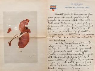 Φωτογραφία για Σε δημοπρασία ερωτική επιστολή του Α' Παγκοσμίου Πολέμου