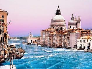 Φωτογραφία για Δείτε πως θα ήταν η Βενετία αν ξαφνικά μια μέρα πάγωνε [Photos]