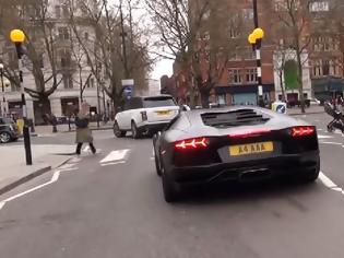 Φωτογραφία για Δείτε σε βίντεο πως ένας Λονδρέζος στουκάρει μια LAMBORGHINI Aventador!