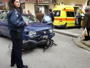 Φωτογραφία για Τραυματίστηκε οδηγός μοτοσικλέτας στη διασταύρωση της Αν. Θράκης [video]