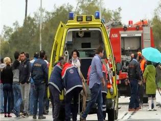 Φωτογραφία για Τρεις τραυματίες σε τροχαίο στη Λάρισα