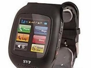 Φωτογραφία για SVP G13 (With Micro 4gb) Black Camera GSM Quad-band Smart Watch Phone