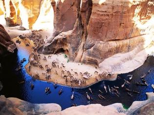 Φωτογραφία για Μια όαση δροσιάς μέσα στην έρημο Σαχάρα! [photos]