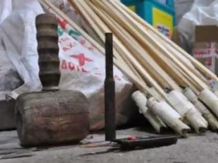 Φωτογραφία για Πώς φτιάχνουν τις πασχαλιάτικες ρουκέτες στο Βροντάδο της Χίου [video]
