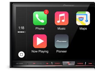 Φωτογραφία για Το Apple CarPlay σε multimedia συστήματα αυτοκινήτου της Pioneer