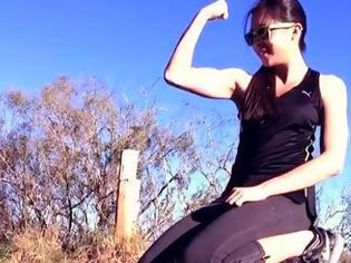 Φωτογραφία για Έκανε επί 100 ημέρες push ups και κατέγραφε την προσπάθειά της σε κάμερα - Ιδού η εκπληκτική μεταμόρφωση [photos+video]