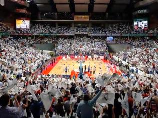 Φωτογραφία για ΠΡΩΤΗ ΦΟΡΑ ΣΤΗ ΣΕΖΟΝ SOLD OUT ΤΟ «Palacio de Deportes» ΓΙΑ ΟΛΥΜΠΙΑΚΟ!