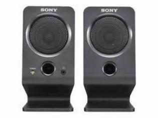 Φωτογραφία για Sony SRS-A3 External PC Speakers Sony External Active PC Speaker System | Black