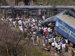 Φωτογραφία για Ινδία: Εκτροχιασμός τρένου με 19 νεκρούς