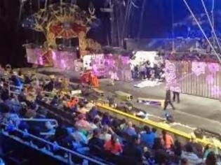 Φωτογραφία για Ακροβάτες έπεσαν στο κενό λόγω βλάβης στο τσίρκο