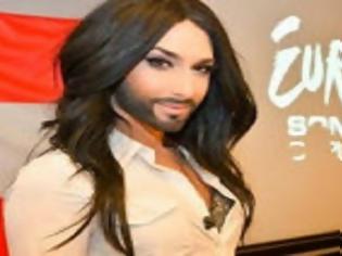 Φωτογραφία για Eurovision 2014: Η τραγουδίστρια με τα μούσια χωρίς μαλλιά και make up!