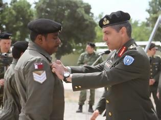 Φωτογραφία για Τελετή Αποφοίτησης Στρατιωτικού Προσωπικού του Κατάρ στην ΠΕ της ΧΙΙ Μ/Κ ΜΠ