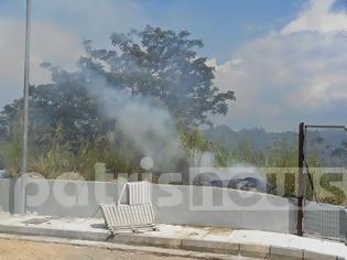 Φωτογραφία για Ηλεία: Προσωρινή αναστάτωση από πυρκαγιά γύρω από το Νοσοκομείο