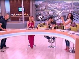 Φωτογραφία για Η απίστευτη ατάκα του Κωστόπουλου on air για την γέννα της Φαίης Σκορδά! [video]