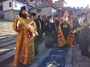 Φωτογραφία για 4771 - Το Βατοπαίδι υποδέχθηκε τον Πατριάρχη Αλεξανδρείας (φωτογραφίες)