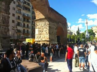 Φωτογραφία για ΤΩΡΑ: Το αδιαχώρητο στο συλλαλητήριο του ΠΑΟΚ στην Καμάρα [Video]