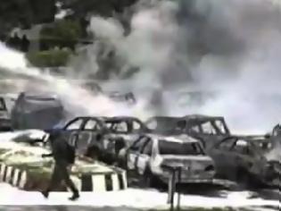 Φωτογραφία για Βίντεο από τις δύο εκρήξεις σε παγιδευμένα οχήματα στη Νιγηρία