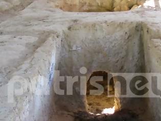 Φωτογραφία για Ηλεία: «Ξαναχτύπησαν» αρχαιοκάπηλοι στο νεκροταφείο της Δάφνης