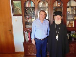 Φωτογραφία για Τον Αρχιεπίσκοπο Κρήτης κ.κ. Ειρηναίο επισκέφθηκε ο επανεκλεγμένος Περιφερειάρχης Κρήτης Σταύρος Αρναουτάκης