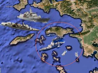 Φωτογραφία για Αποκάλυψη: Σε κλοιό Ελληνικών Πολεμικών πλοίων νότια της Σάμου ο Τούρκικος Στόλος!