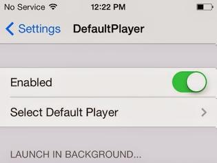 Φωτογραφία για DefaultPlayer:  Cydia tweak new free