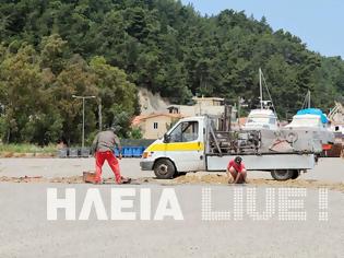 Φωτογραφία για Έπιασε δουλειά ο ανάδοχος των λιμενικών έργων στο Κατάκολο