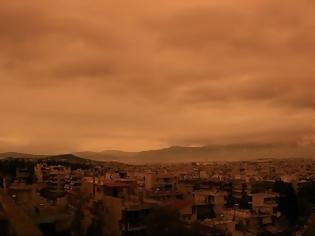 Φωτογραφία για Τόνοι λάσπης μέσα από «αέρια ποτάμια» - Πως η αφρικανική σκόνη έφτασε στην Ελλάδα